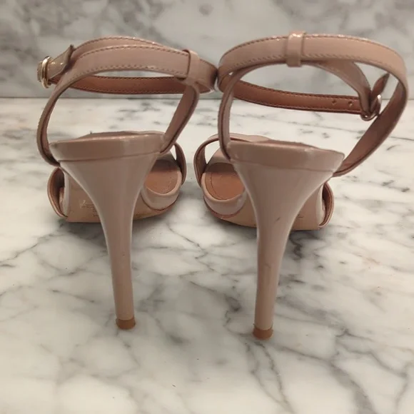 Steve Madden Reno Nude Heels - Picture 6 of 11